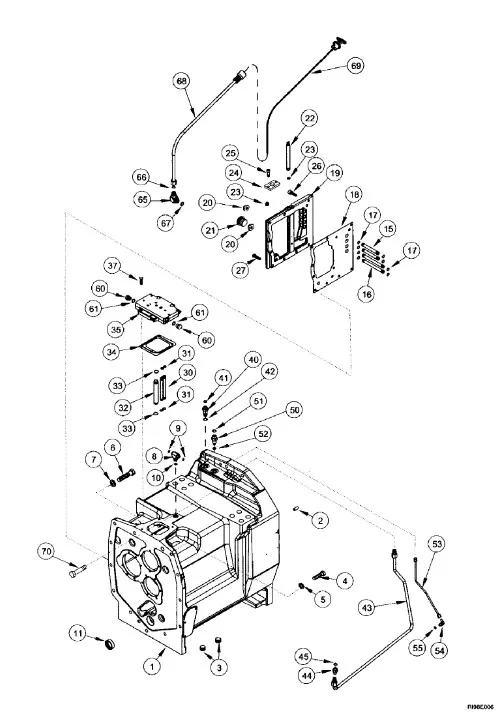 234157A5 - Прокладка блока клапанов бок. КПП скор. TG/Mg.