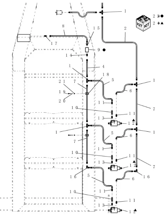 87504025 - гидравлический фильтр