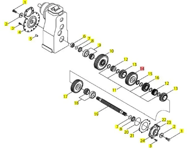 86012244 - Пластина установочная
